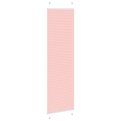 Plissé rolgordijn 55x200 cm stofbreedte 54,4 cm polyester roze