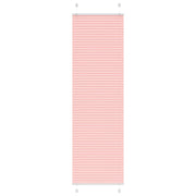Pleated roller blind 60x200 cm fabric width 59.4 cm polyester pink