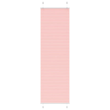 Plissé rolgordijn 60x200 cm stofbreedte 59,4 cm polyester roze