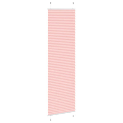 Plissé rolgordijn 60x200 cm stofbreedte 59,4 cm polyester roze