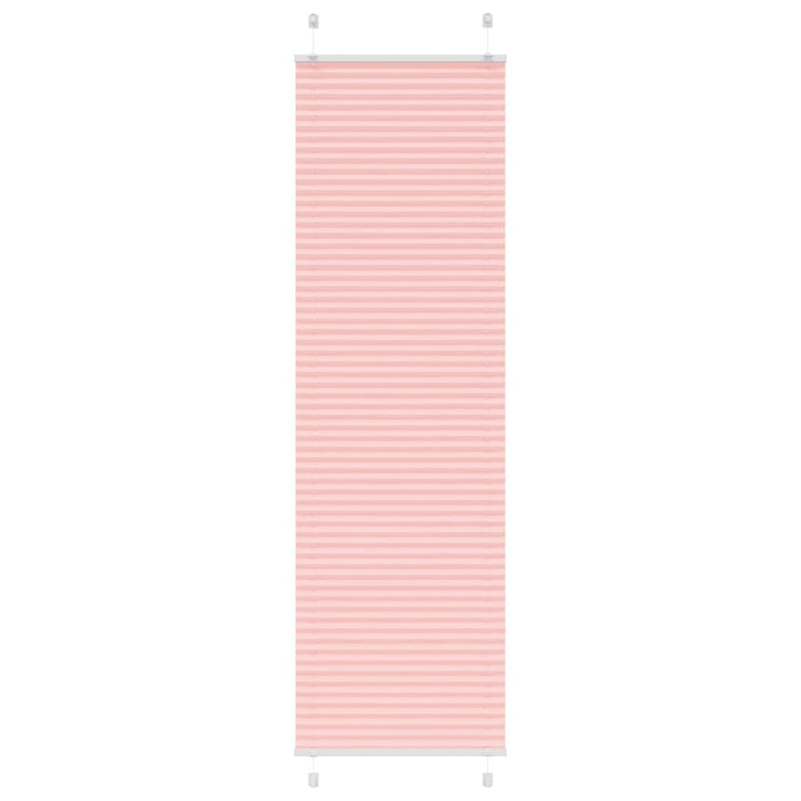 Plissé rolgordijn 65x200 cm stofbreedte 64,4 cm polyester roze