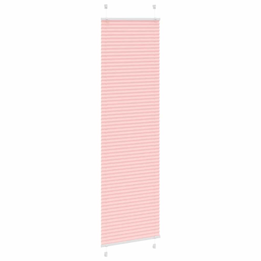 Plissé rolgordijn 65x200 cm stofbreedte 64,4 cm polyester roze