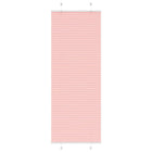 Pleated Roller Blind 70x200 cm fabric width 69.4 cm polyester pink