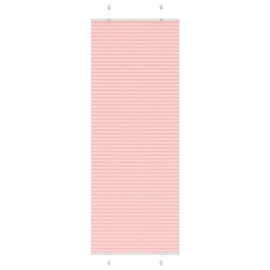 Plissé rolgordijn 70x200 cm stofbreedte 69,4 cm polyester roze