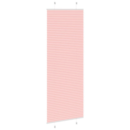 Plissé rolgordijn 70x200 cm stofbreedte 69,4 cm polyester roze