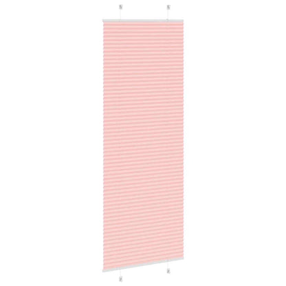 Plissé rolgordijn 80x200 cm stofbreedte 79,4 cm polyester roze