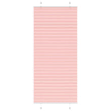 Plissé rolgordijn 90x200 cm stofbreedte 89,4 cm polyester roze