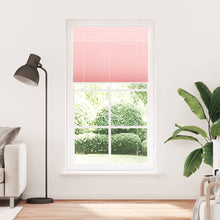 Plissé rolgordijn 105x200cm stofbreedte 104,4cm polyester roze