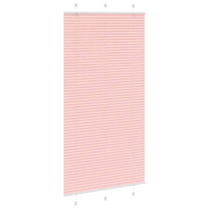 Plissé rolgordijn 105x200cm stofbreedte 104,4cm polyester roze
