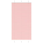 Plissé rolgordijn 110x200 cm roze polyester