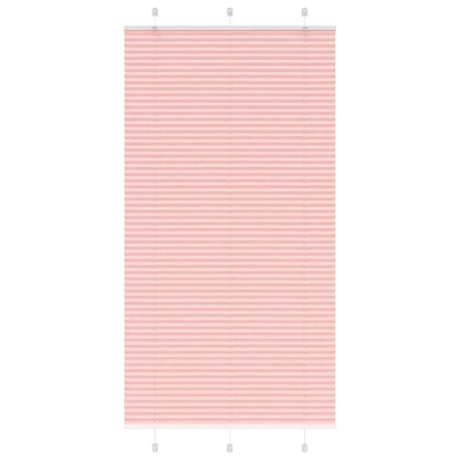 Plissé rolgordijn 110x200cm stofbreedte 109,4cm polyester roze