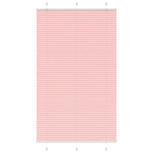 Plissé rolgordijn 115x200cm stofbreedte 114,4cm polyester roze