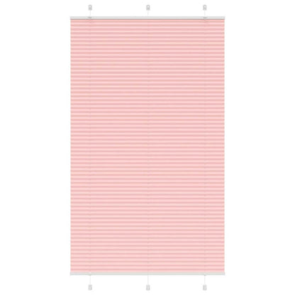 Plissé rolgordijn 115x200cm stofbreedte 114,4cm polyester roze