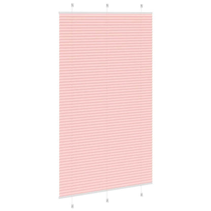 Plissé rolgordijn 115x200cm stofbreedte 114,4cm polyester roze