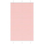 Plissé rolgordijn 120x200 cm roze