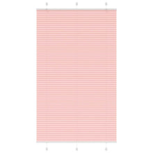 Plissé rolgordijn 120x200cm stofbreedte 119,4cm polyester roze