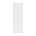 Plissé rolgordijn 40x100 cm stofbreedte 39,4 cm polyester wit