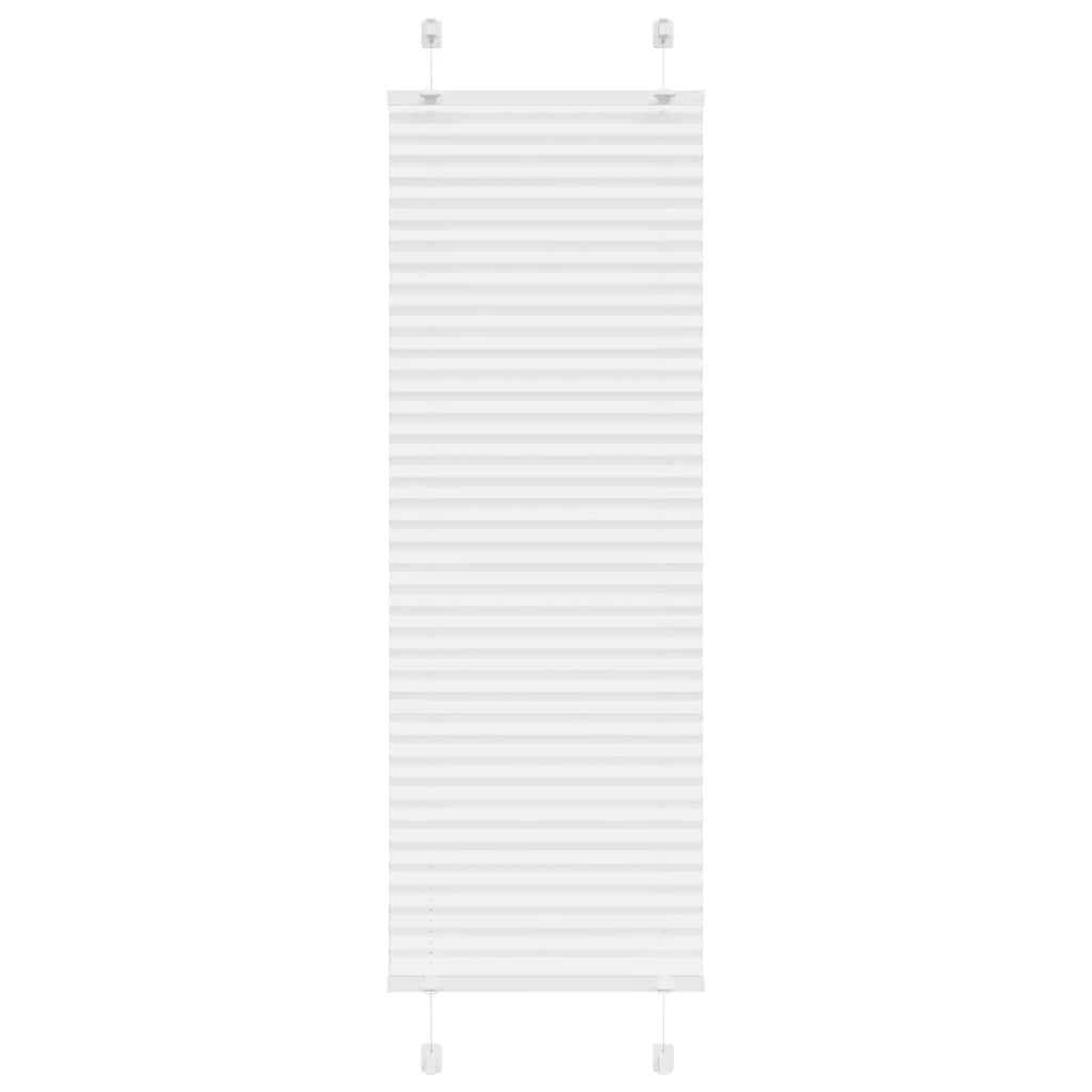 Plissé rolgordijn 40x100 cm stofbreedte 39,4 cm polyester wit