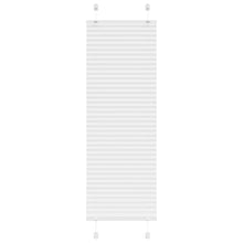 Plissé rolgordijn 40x100 cm stofbreedte 39,4 cm polyester wit