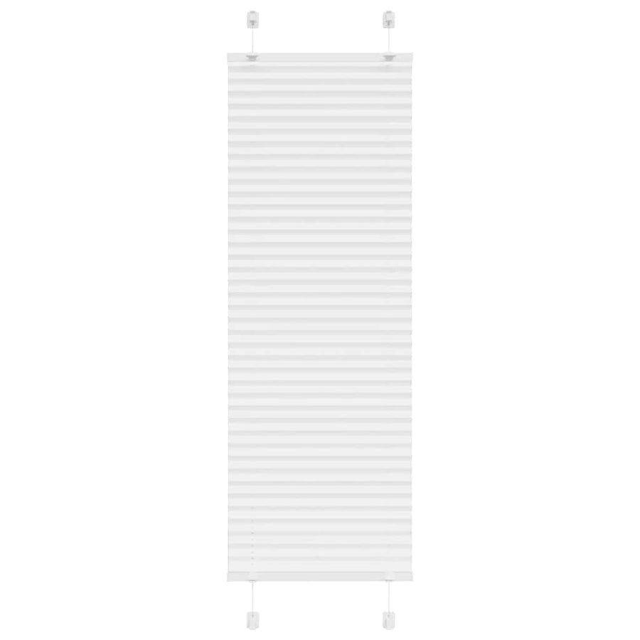 Plissé rolgordijn 40x100 cm stofbreedte 39,4 cm polyester wit