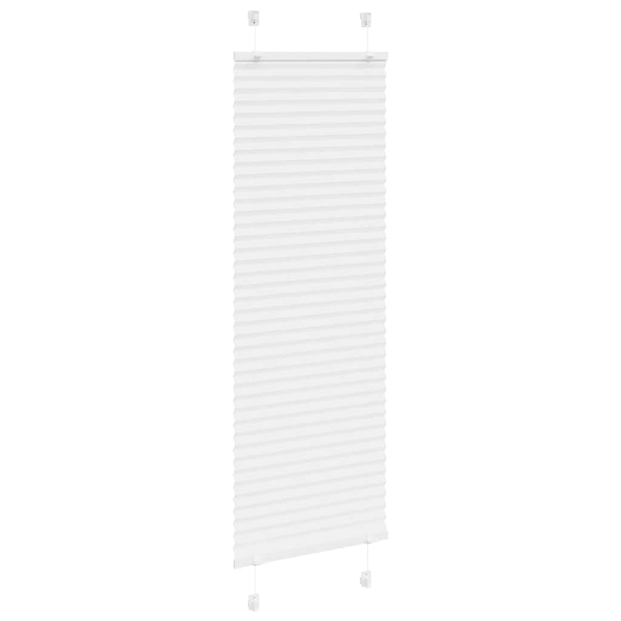 Plissé rolgordijn 40x100 cm stofbreedte 39,4 cm polyester wit