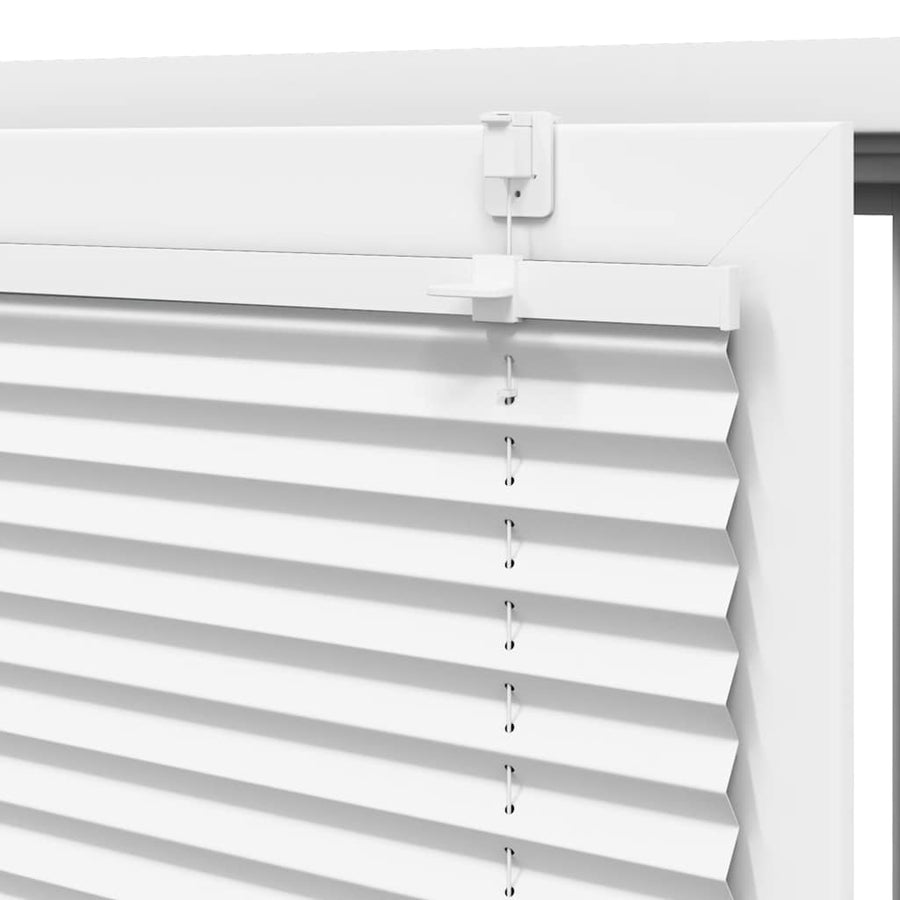 Plissé rolgordijn 40x100 cm stofbreedte 39,4 cm polyester wit