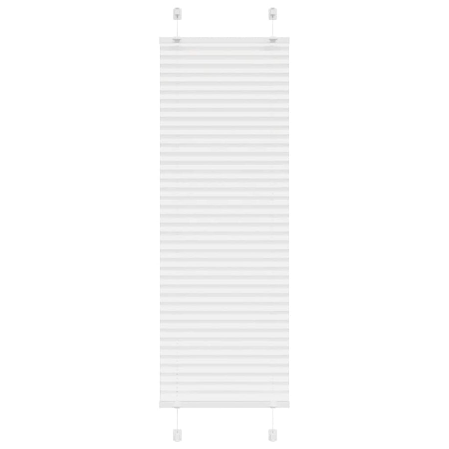 Plissé rolgordijn 45x100 cm stofbreedte 44,4 cm polyester wit