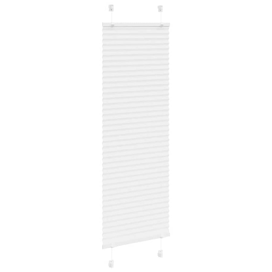 Plissé rolgordijn 45x100 cm stofbreedte 44,4 cm polyester wit