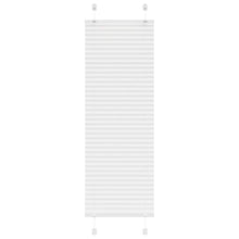 Plissé rolgordijn 50x100 cm stofbreedte 49,4 cm polyester wit