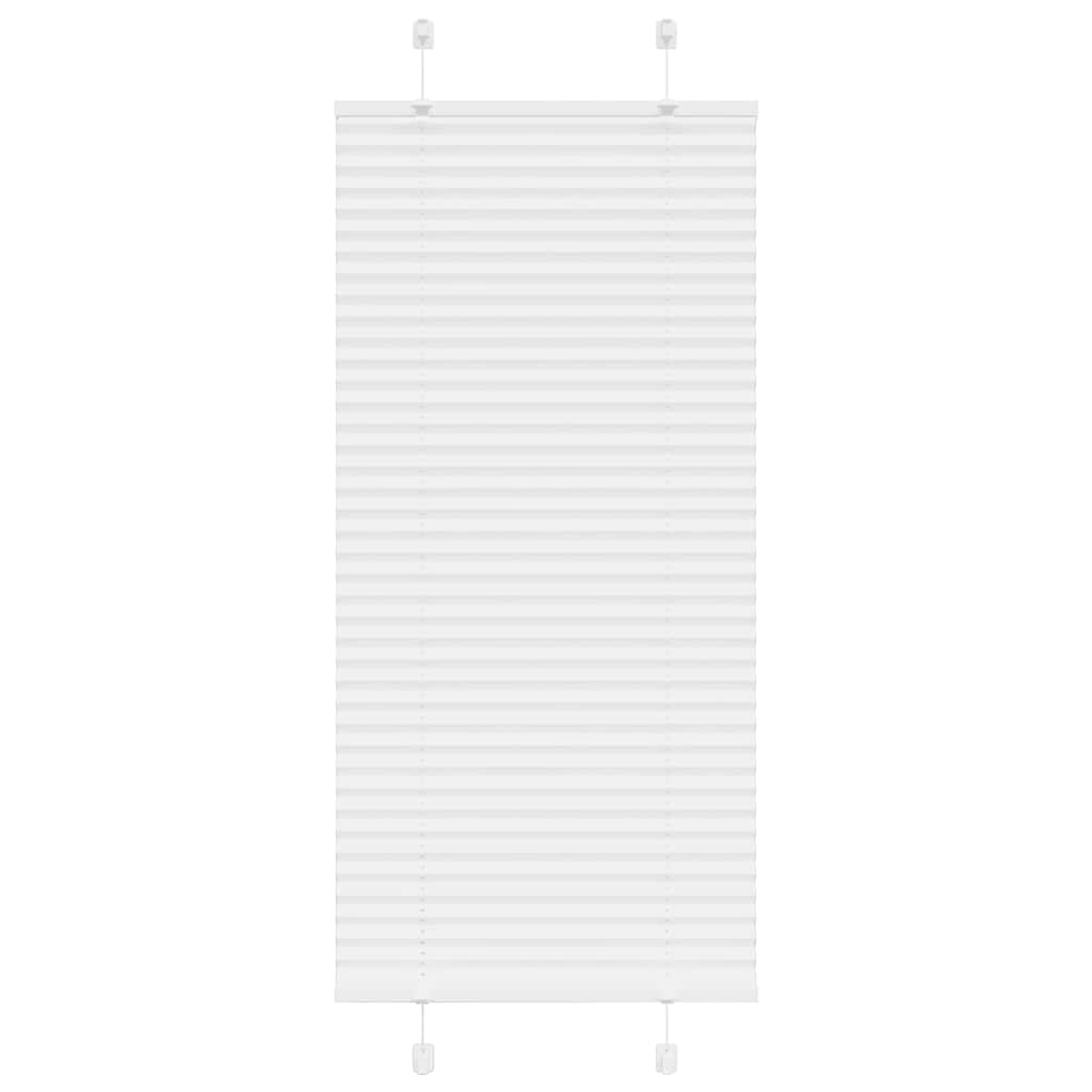 Plissé rolgordijn 55x100 cm stofbreedte 54,4 cm polyester wit
