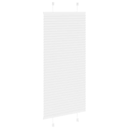 Plissé rolgordijn 55x100 cm stofbreedte 54,4 cm polyester wit