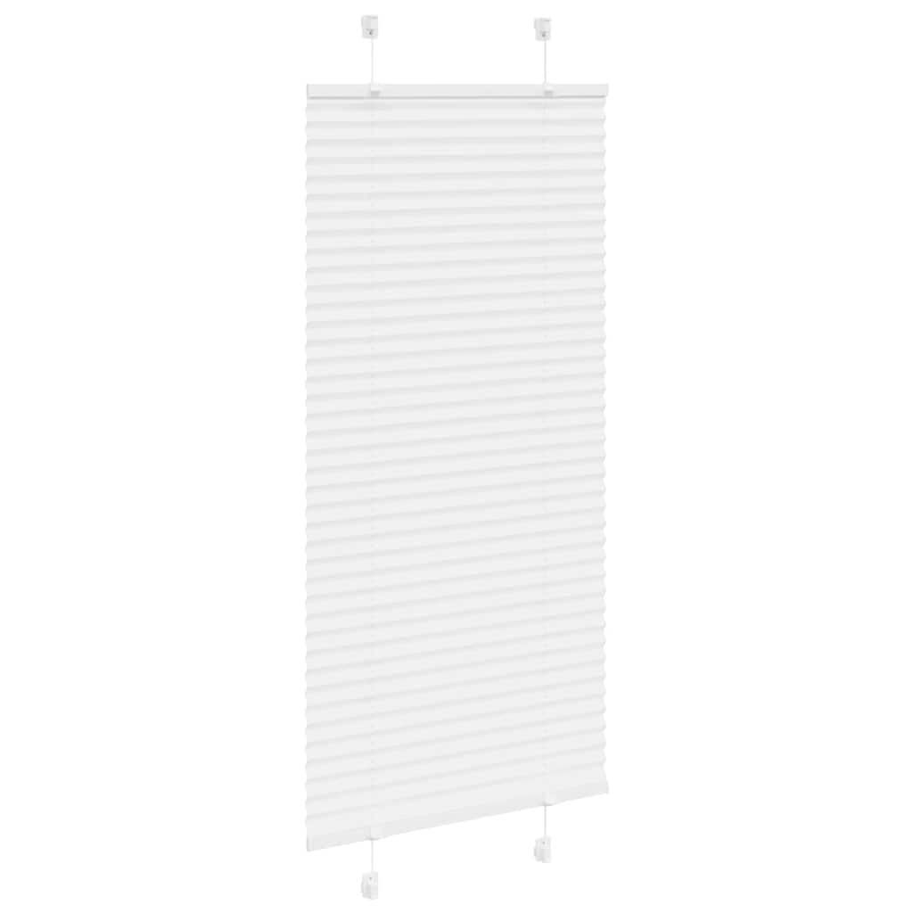 Plissé rolgordijn 60x100 cm stofbreedte 59,4 cm polyester wit