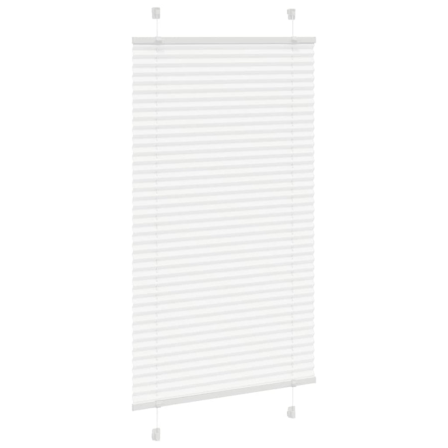 Plissé rolgordijn 70x100 cm stofbreedte 69,4 cm polyester wit