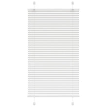 Plissé rolgordijn 80x100 cm stofbreedte 79,4 cm polyester wit