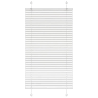Plissé rolgordijn 80x100 cm stofbreedte 79,4 cm polyester wit