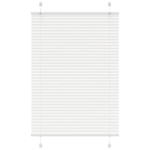 Plissé rolgordijn 85x100 cm stofbreedte 84,4 cm polyester wit