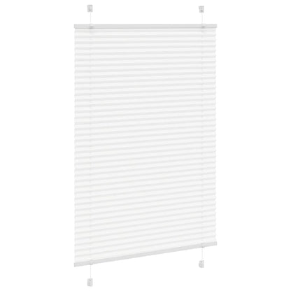 Plissé rolgordijn 90x100 cm stofbreedte 89,4 cm polyester wit