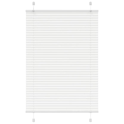 Plissé rolgordijn 95x100 cm stofbreedte 94,4 cm polyester wit