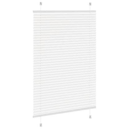 Plissé rolgordijn 95x100 cm stofbreedte 94,4 cm polyester wit