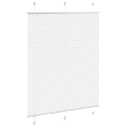 Plissé rolgordijn 105x100cm stofbreedte 104,4cm polyester wit