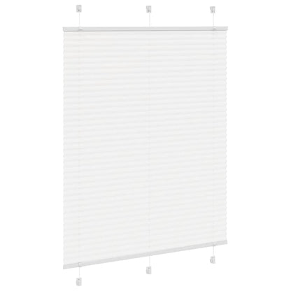 Plissé rolgordijn 110x100cm stofbreedte 109,4cm polyester wit