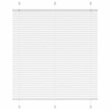 Plissé rolgordijn 115x100cm stofbreedte 114,4cm polyester wit