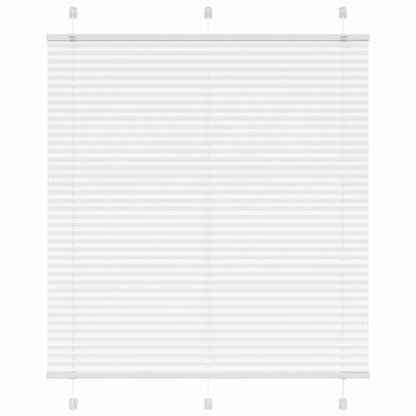 Plissé rolgordijn 115x100cm stofbreedte 114,4cm polyester wit