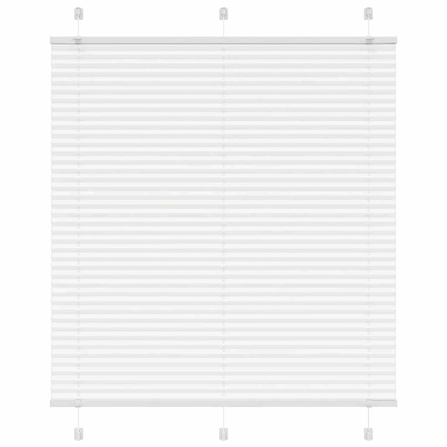 Plissé rolgordijn 115x100cm stofbreedte 114,4cm polyester wit