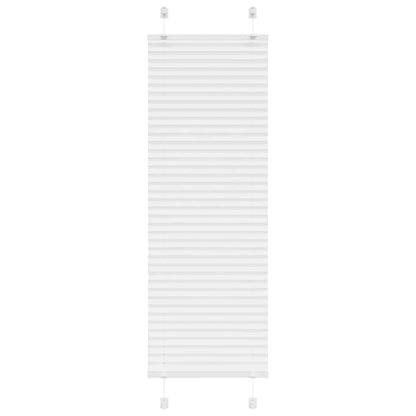 Plissé rolgordijn 40x150 cm stofbreedte 39,4 cm polyester wit