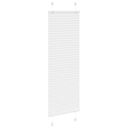 Plissé rolgordijn 40x150 cm stofbreedte 39,4 cm polyester wit
