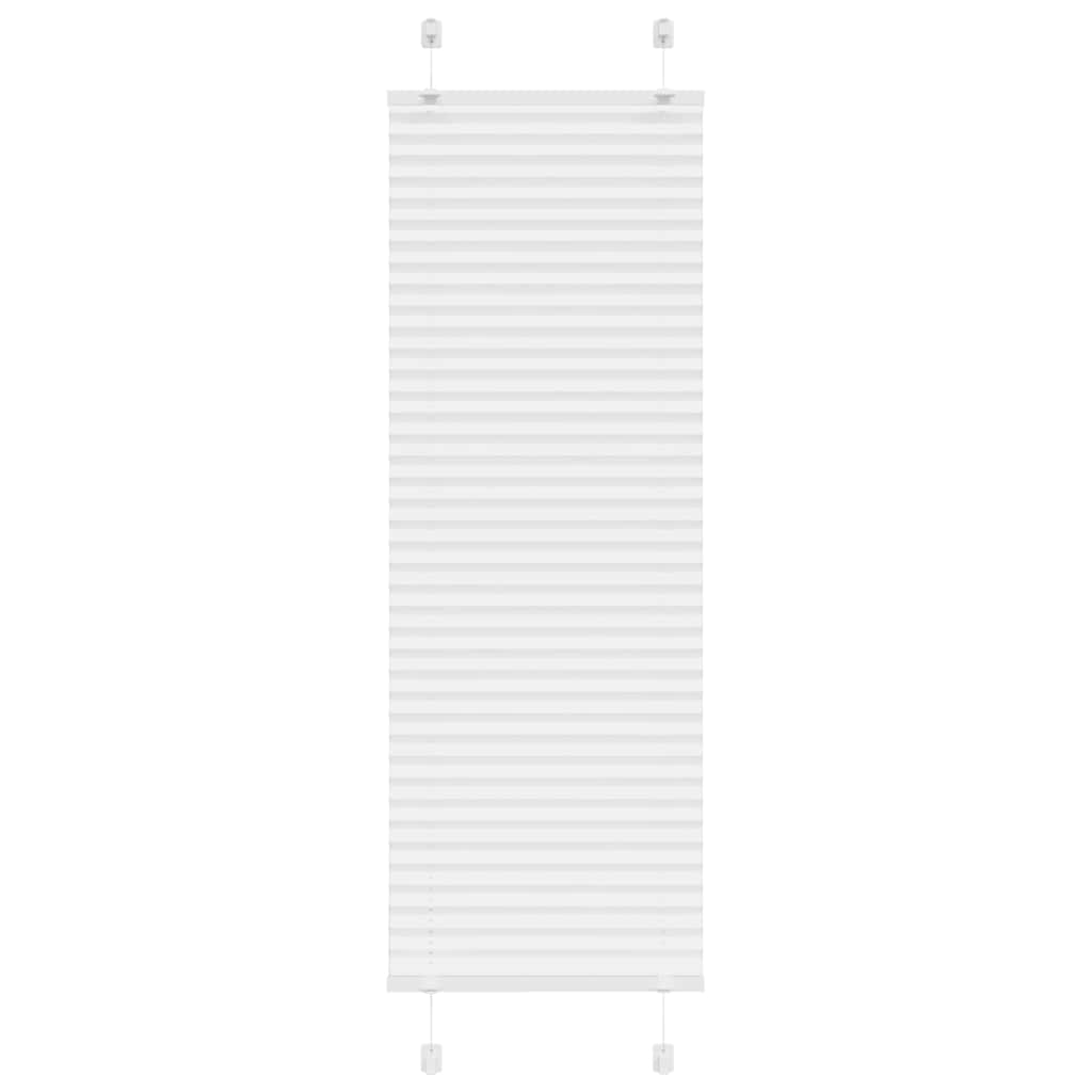 Plissé rolgordijn 45x150 cm stofbreedte 44,4 cm polyester wit