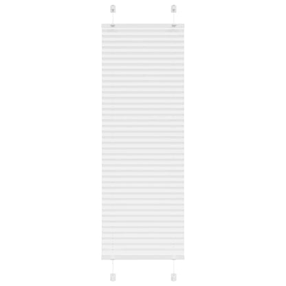 Plissé rolgordijn 45x150 cm stofbreedte 44,4 cm polyester wit