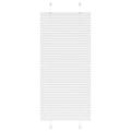 Plissé rolgordijn 55x150 cm stofbreedte 54,4 cm polyester wit