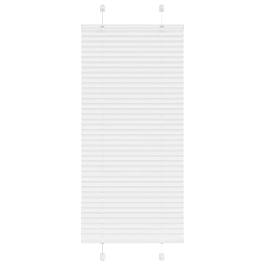 Plissé rolgordijn 55x150 cm stofbreedte 54,4 cm polyester wit